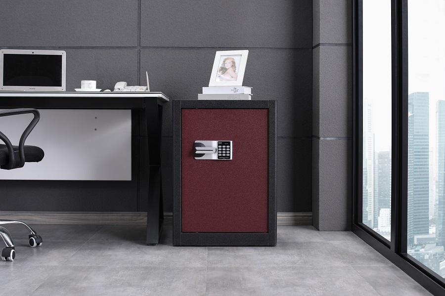 智能密碼柜（皮質）